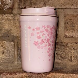 NWT🌸Starbucks Spring 2026 Pink Cherry Blossom Stainless Steel 12oz Tumbler